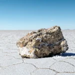 Lithiummijn als symbool voor het dreigende lithiumtekort dat batterijprijzen kan opdrijven