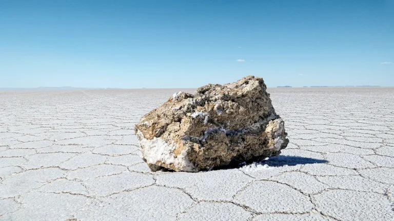 Lithiummijn als symbool voor het dreigende lithiumtekort dat batterijprijzen kan opdrijven