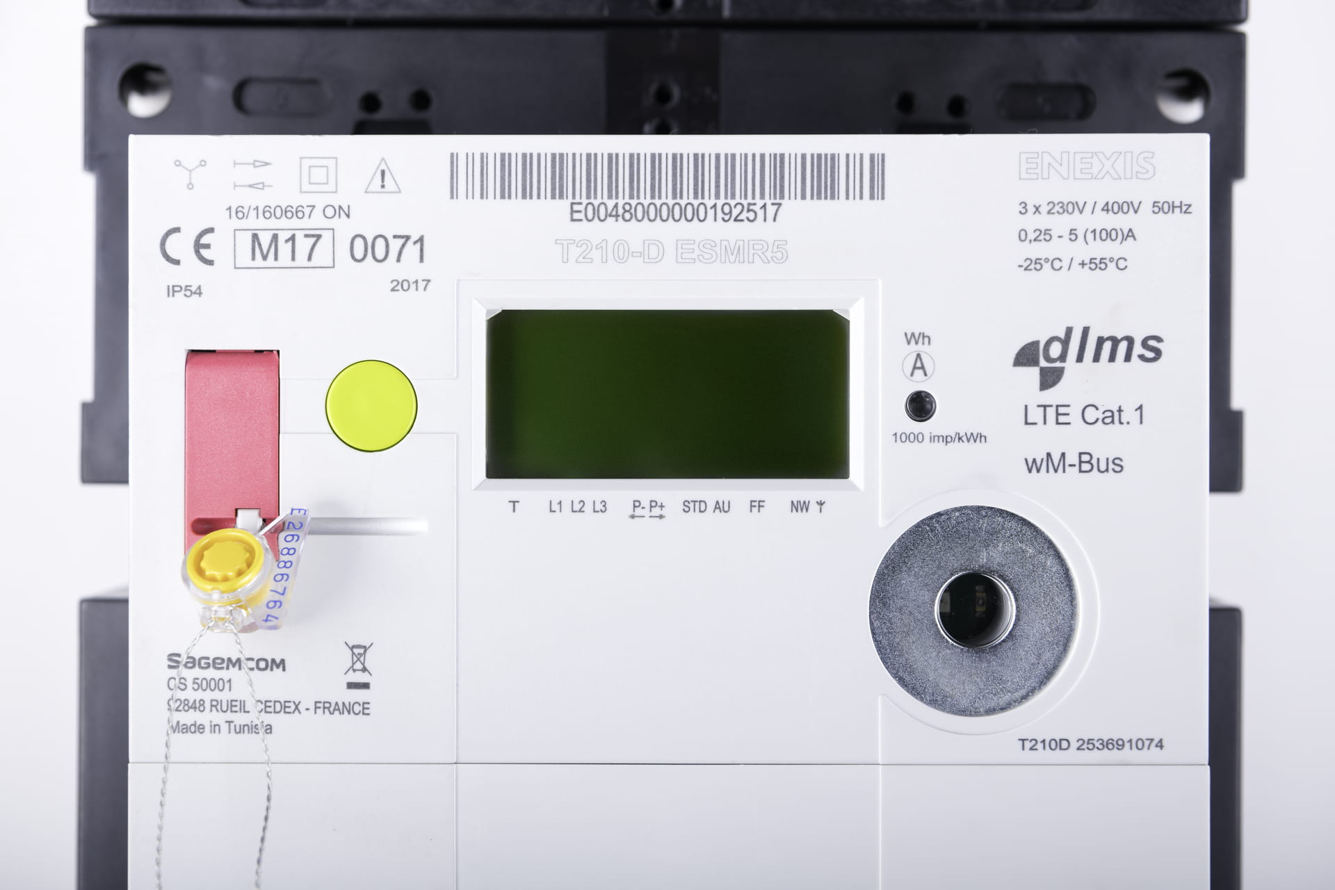 Slimme meter in de meterkast van een woning